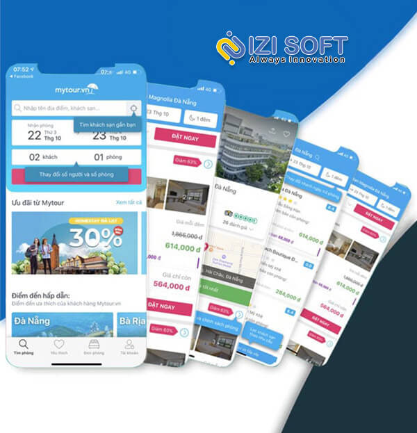 THIẾT KẾ APP MYTOUR.VN – ĐẶT PHÒNG GIÁ RẺ
